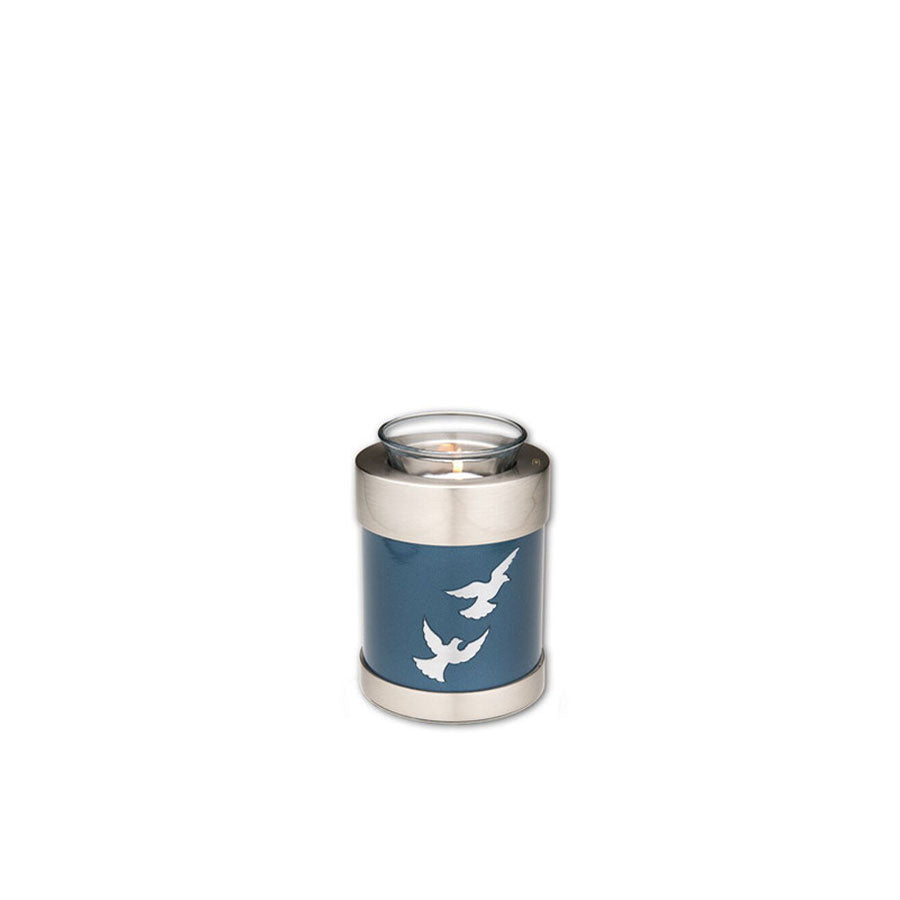 Metal Tealight Tokens - Flying Doves