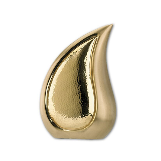 Teardrop - Burnished brass
