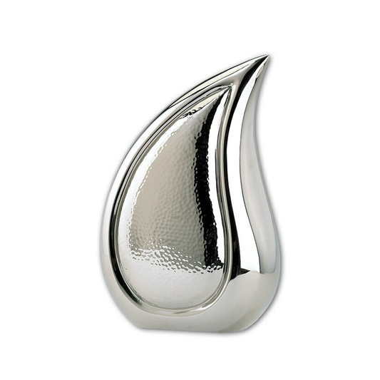 Teardrop - Bright Silver
