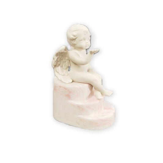 The Cherub Infant Urn - Rose