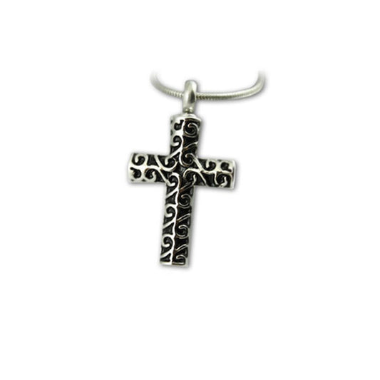 Engraved Cross - Memorial Jewelry