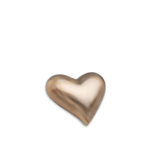 Brushed Gold Heart - Token