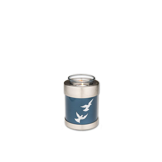 Metal Tealight Tokens - Flying Doves