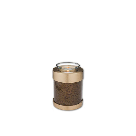 Metal Tealight Tokens - Speckled Auburn