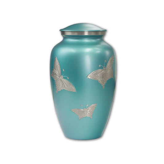Butterflies in Flight - Blue