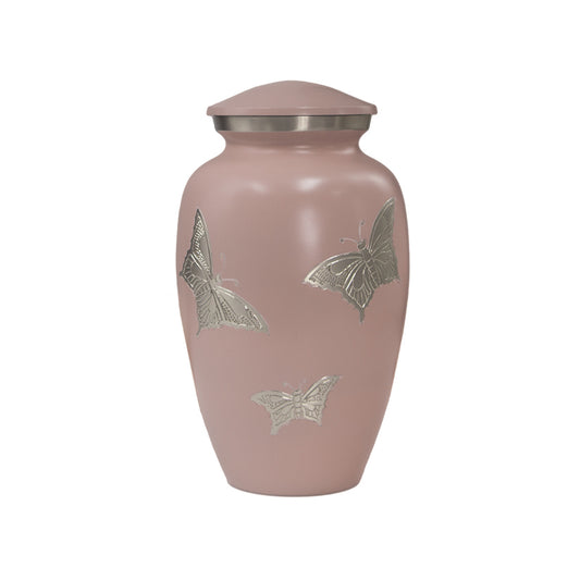 Butterflies in flight - Pink