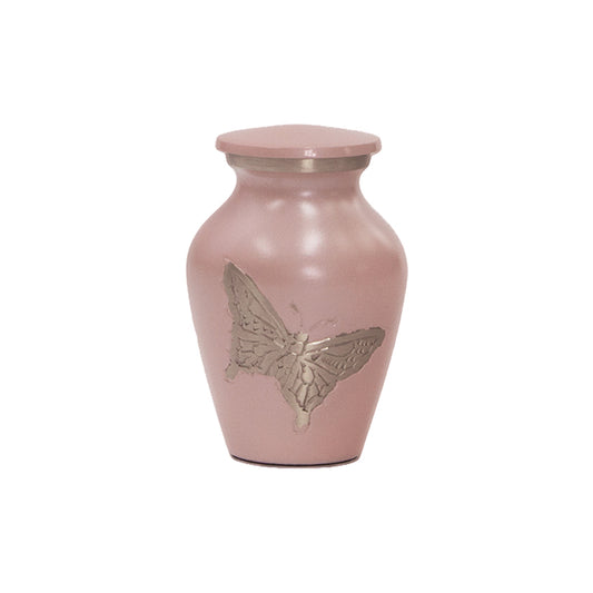 Pink with Silver Butterfly - Keepsake